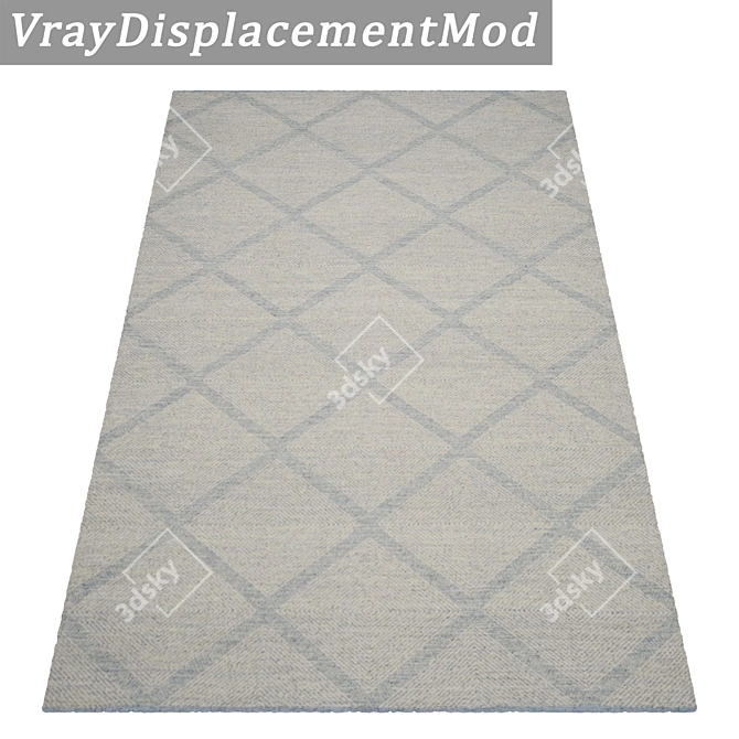 High-Quality Carpet Set with 3D Textures 3D model image 3