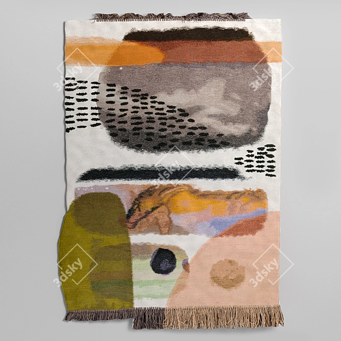 Handmade Seasons Rug | Studio Kononenko 3D model image 1