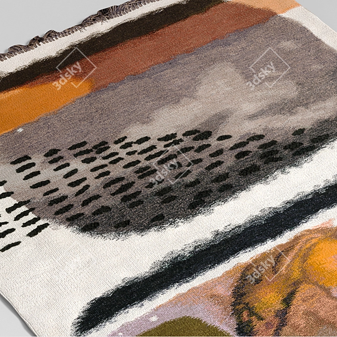 Handmade Seasons Rug | Studio Kononenko 3D model image 2