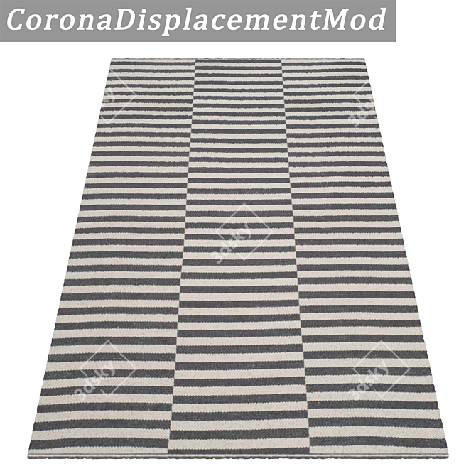 High-Quality Carpet Set 3D model image 4