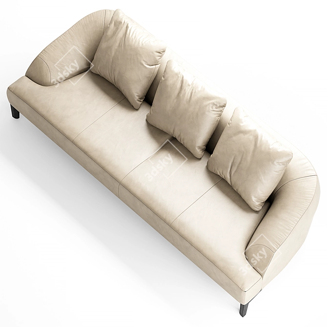 Luxurious Ligne Roset Sintra Sofa 3D model image 4