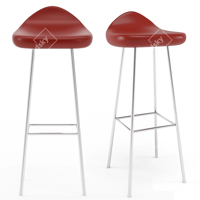 Futuristic Estel Chair Set 3D model image 7
