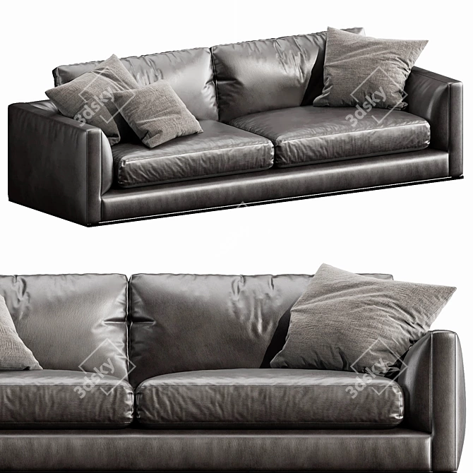 Sleek Richard Sofa: Modern Elegance for Your Living Space 3D model image 3