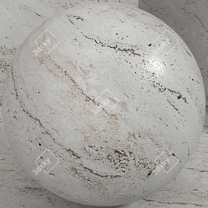 Seamless Stone Set 142 - High-Quality Material for Box Scenes 3D model image 4