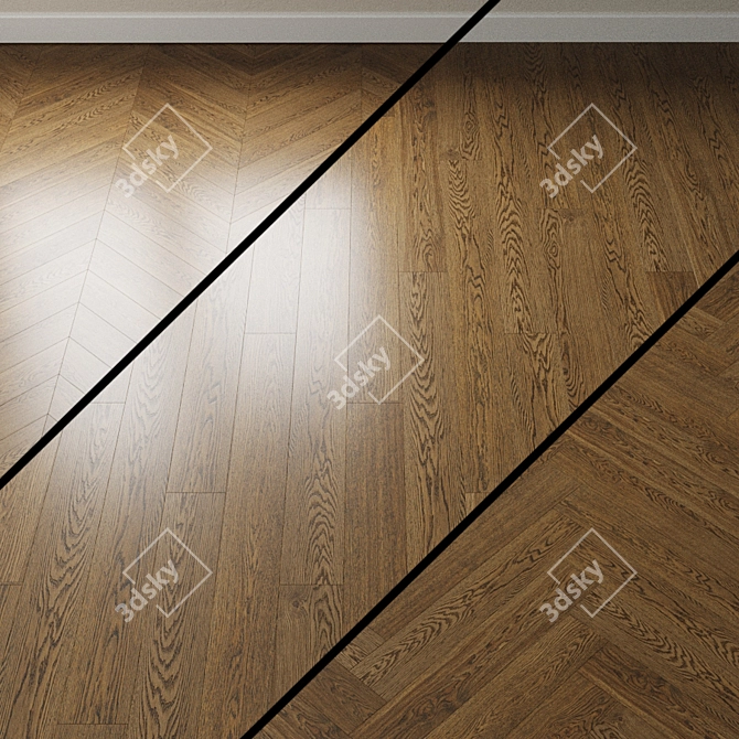 Inspire Oak Parquet by Coswick 3D model image 1