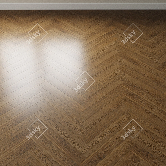 Inspire Oak Parquet by Coswick 3D model image 3