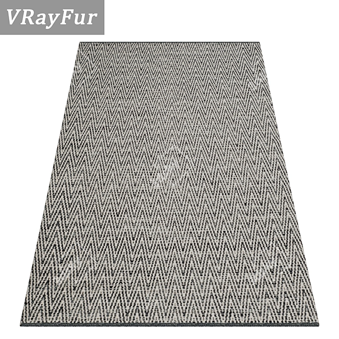 High-Quality Carpet Set 3D model image 2