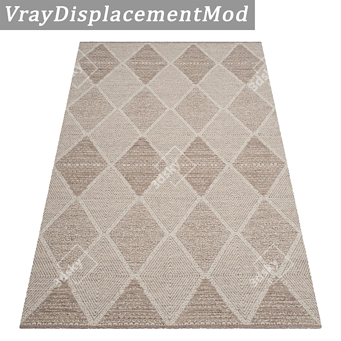 High-Quality Carpet Set 3D model image 3