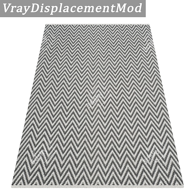 Versatile Set of 3 High-Quality Carpets 3D model image 3