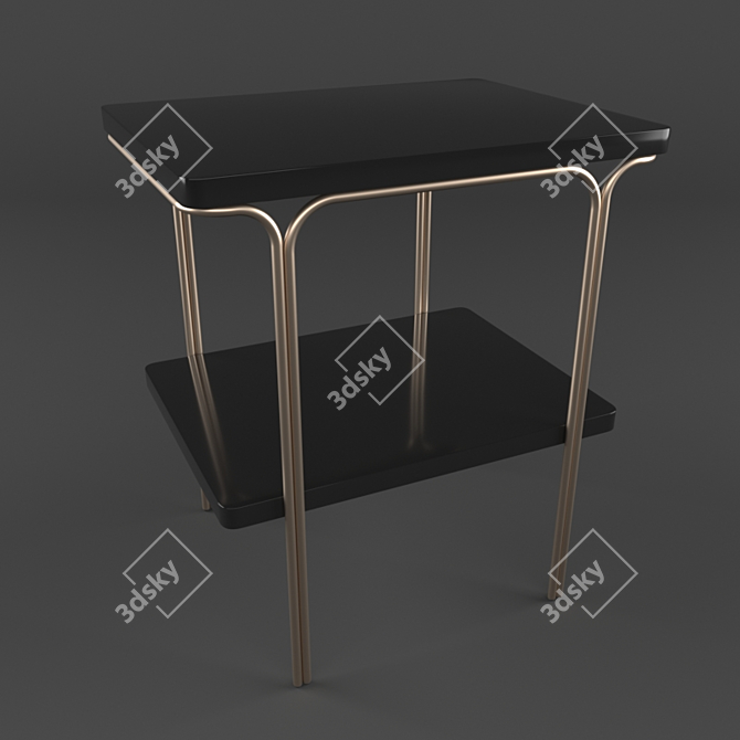 Luxore Double Coffee Table 3D model image 4