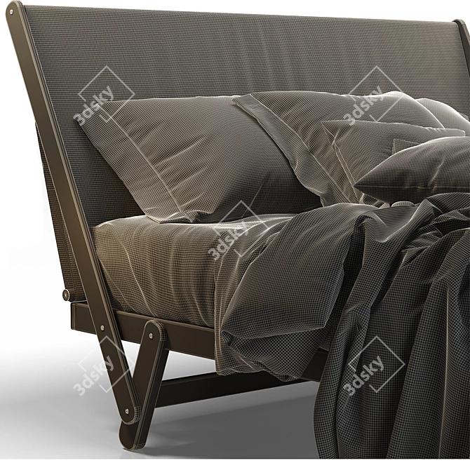 Noctis Tolo Bed: Sleek and Stylish 3D model image 3