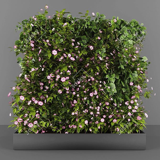 Polys Verts Vertical Garden: 078 3D model image 1