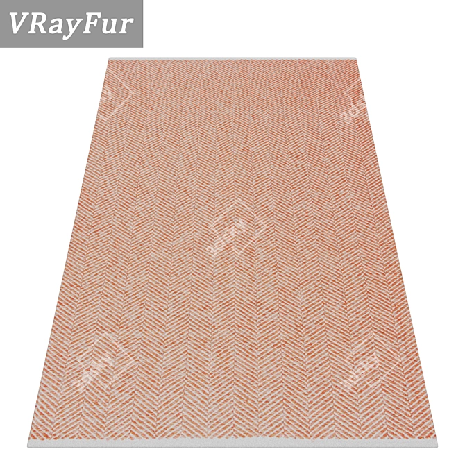 Luxury Carpets Set - High-Quality Textures 3D model image 2