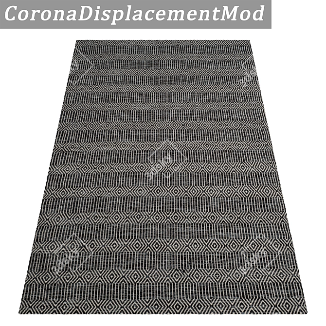 Luxury Carpets Set - High-Quality Textures 3D model image 4