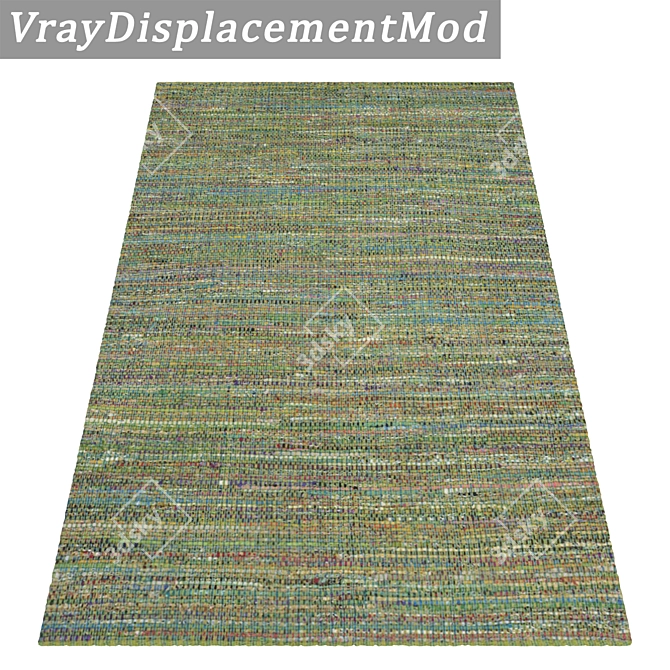 Luxury Carpet Set - High-Quality Textures 3D model image 3