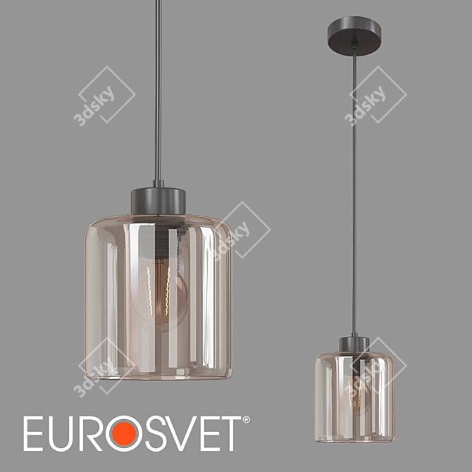 Sintra Glass Pendant Lamp by TK Lighting 3D model image 1