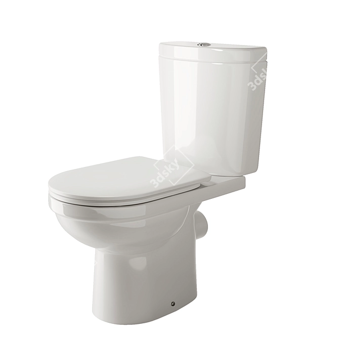 Ceramica Nova Life Toilet 3D model image 1