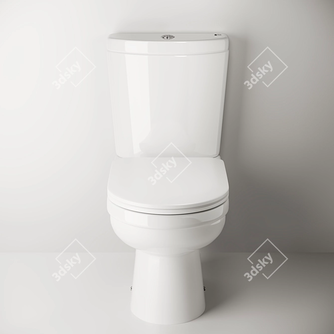 Ceramica Nova Life Toilet 3D model image 2