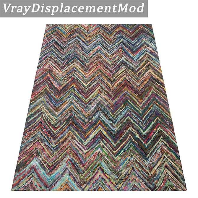 Versatile Carpet Set - High-Quality Textures 3D model image 3