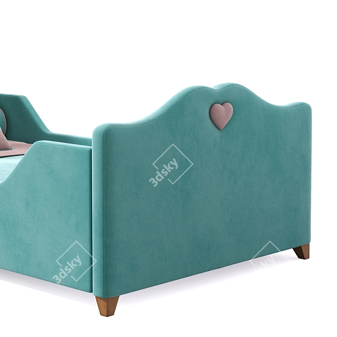 Iriska Baby Bed Melissa: Superior Quality & Stylish Design 3D model image 4