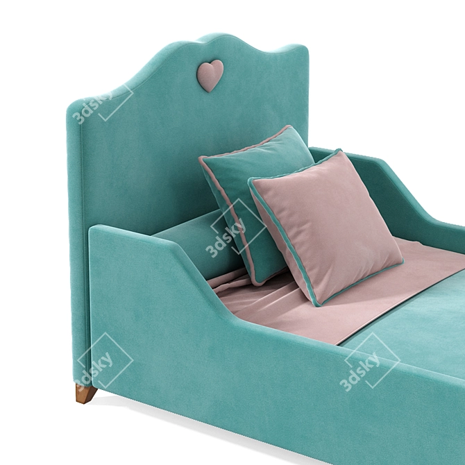 Iriska Baby Bed Melissa: Superior Quality & Stylish Design 3D model image 5