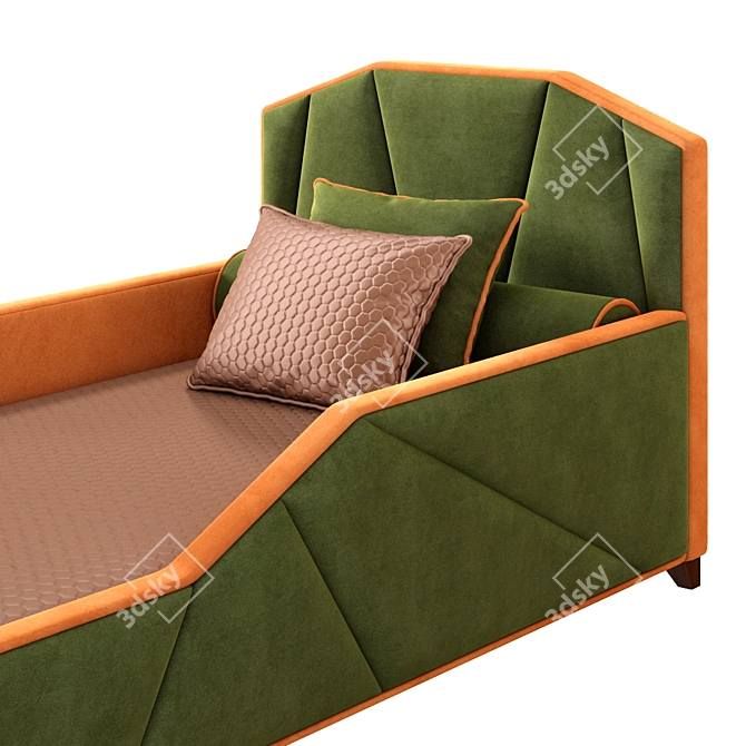 Cozy William Kids Sofa by Iriska 3D model image 5