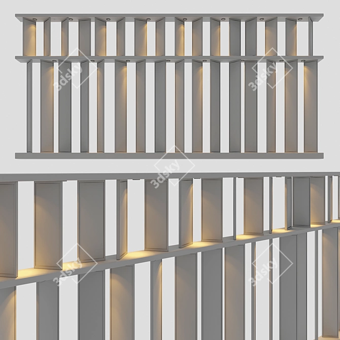 Title: Elegant Separator for Exquisite Spaces 3D model image 2