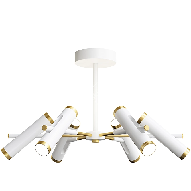 Favourite Duplex 2323-12U Modern Ceiling Light 3D model image 3