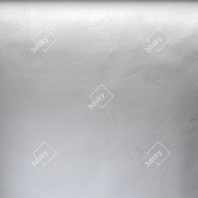 Title: High-Quality Plaster Wall Texture 3D model image 2