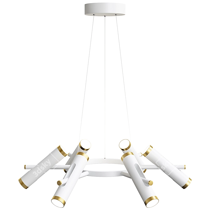 WonderLicht Hi Tech Pendant Light 3D model image 5