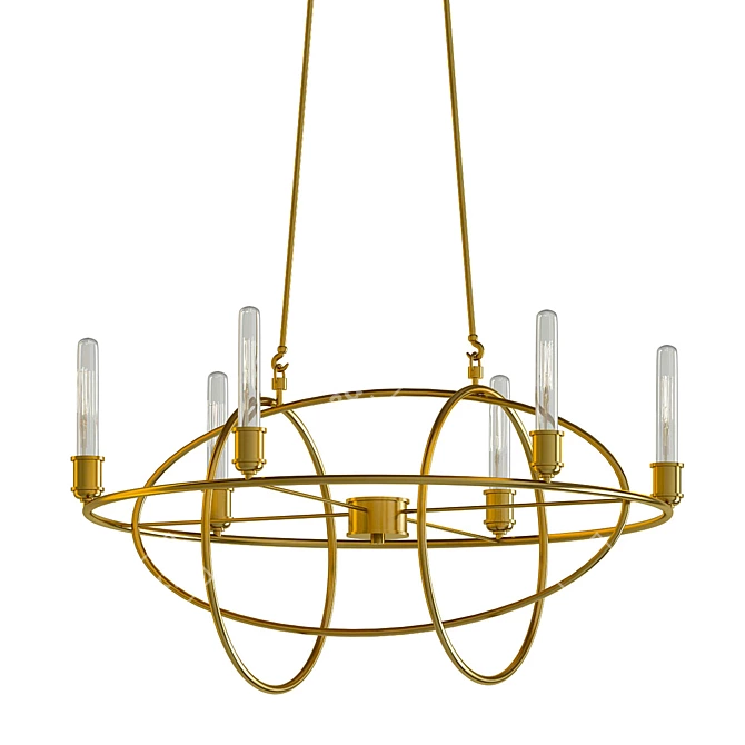 Modern Chandelier Collection 3D model image 3