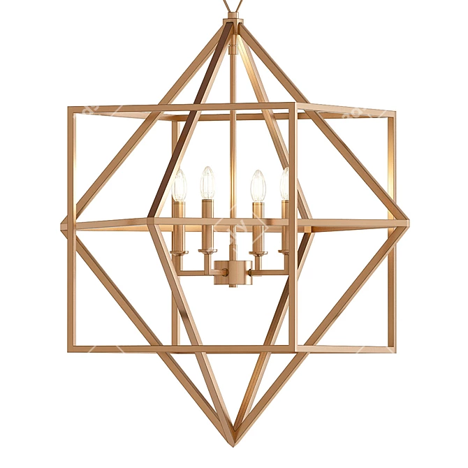 Modern Chandelier Collection 3D model image 5