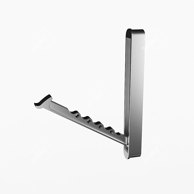 Built-in Furniture Hook, 16x13x140 3D model image 2