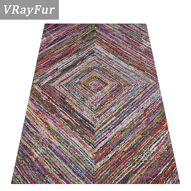 High-Quality Carpet Set for Versatile Render 3D model image 2