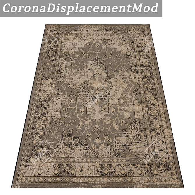 Versatile High-Quality Carpet Set 3D model image 4