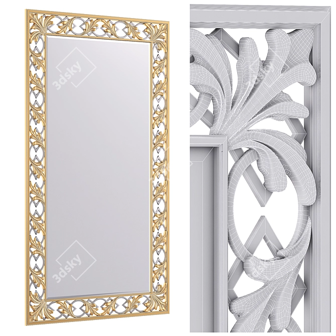 Chelini 48925 Mirror: Reflect Your Style 3D model image 2