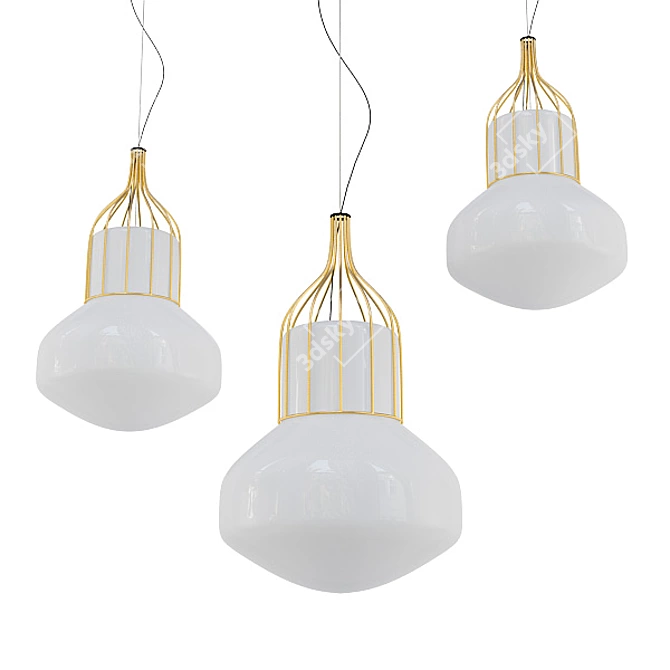 Modern Chandeliers Collection 3D model image 5