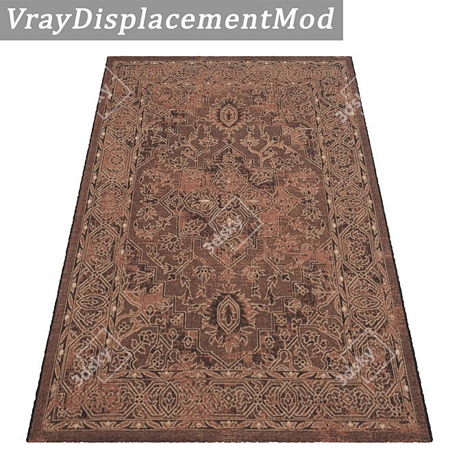 High-Quality Carpet Set 3D model image 3