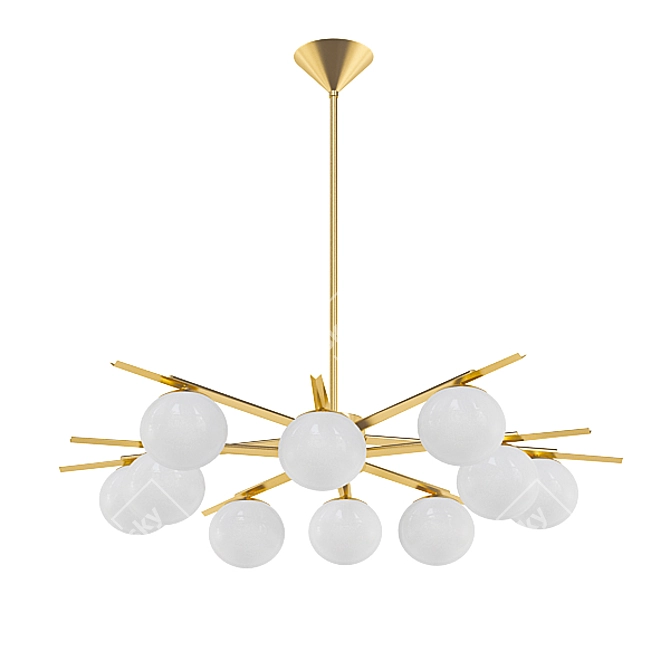 Modern Chandelier Collection 3D model image 2