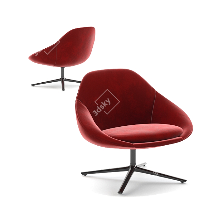 Elevate Your Comfort: The Cove Lounge Chair 3D model image 1