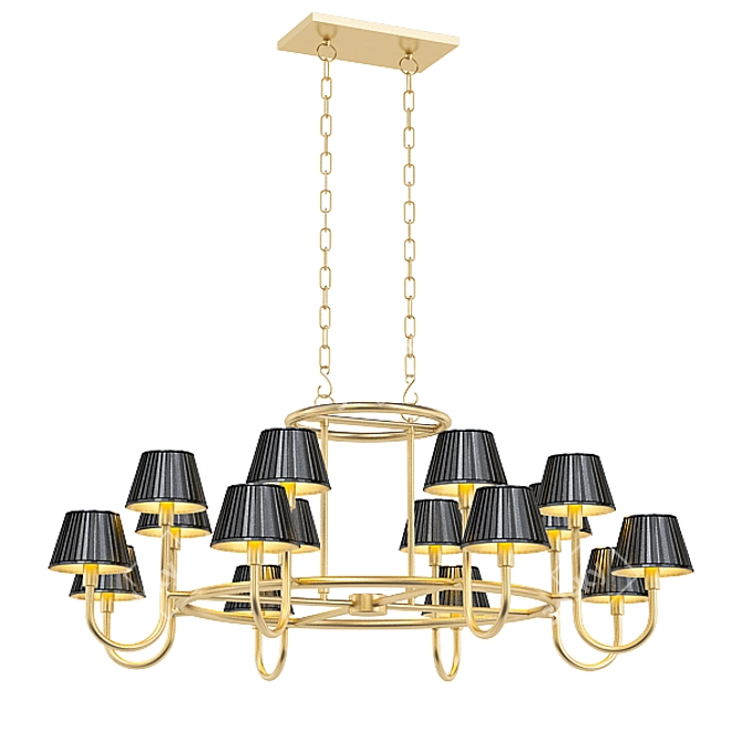 Modern Chandelier Collection 3D model image 2