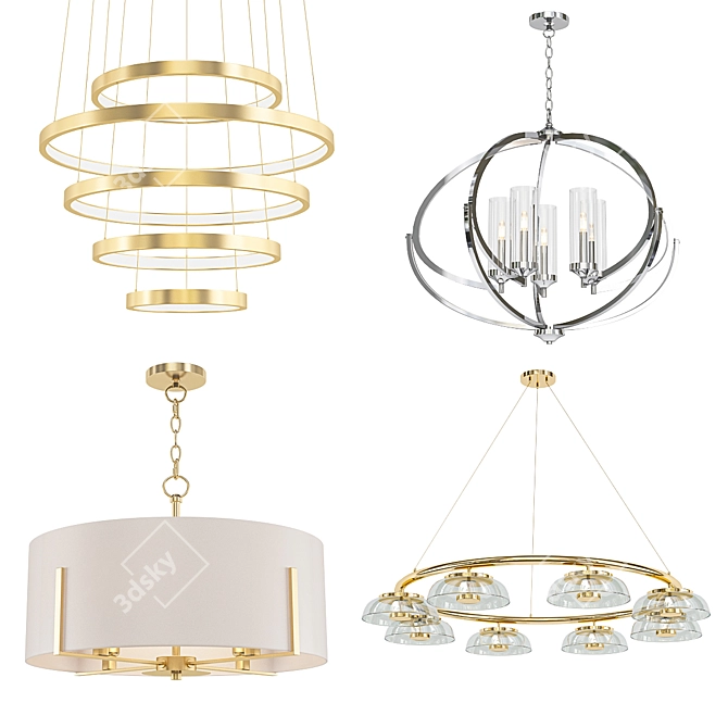 Modern Lighting Collection 3D model image 1