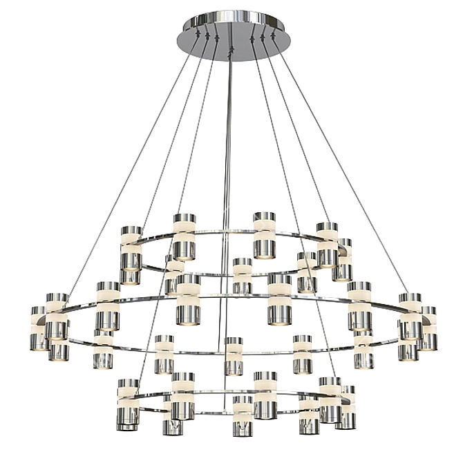 Modern Chandelier Collection 3D model image 3