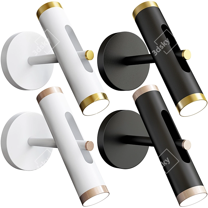 Favourite Duplex Collection - Modern, Stylish Wall Sconces 3D model image 1