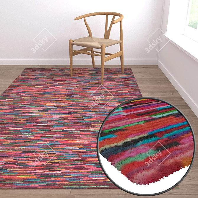 High-Quality Carpets Set | 3D Textures | Various Render Options 3D model image 5