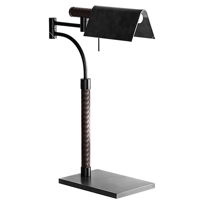 Elegante Illuminazione: Bottega Veneta Reading Table Lamp 3D model image 1