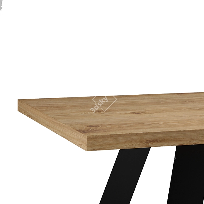 2015 Table - Millimeter Units, 3Ds Max, OBJ, FBX 3D model image 5