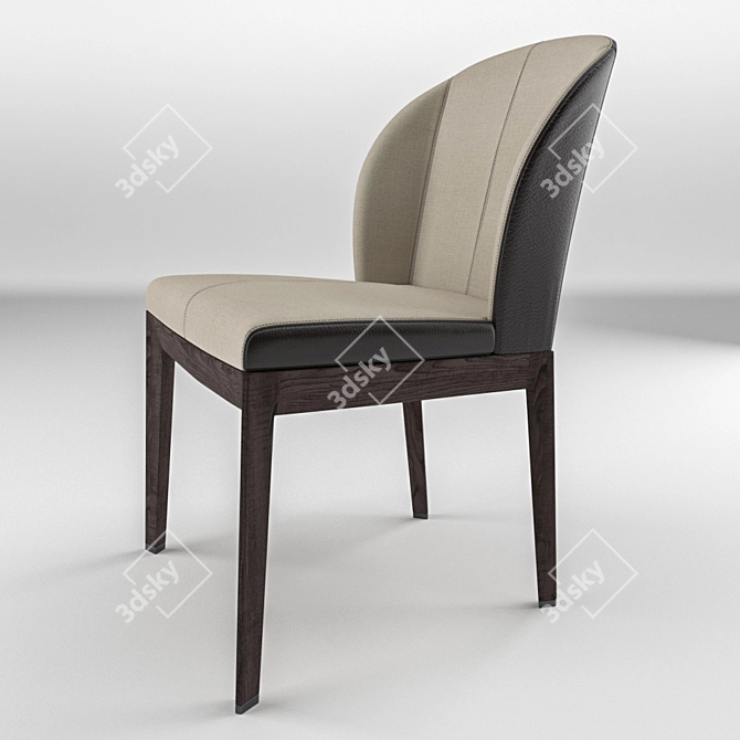 Giorgetti Normal Chairs 3D model image 2