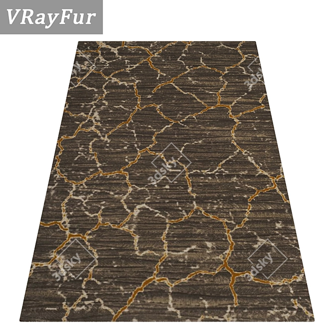 Luxury Carpet Set: High-Quality Textures & Multiple Variations 3D model image 2