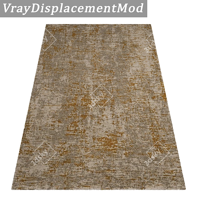 High-Quality Carpet Set: Versatile Textures 3D model image 3